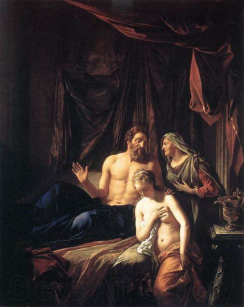 Adriaen van der werff Sarah presenting Hagar to Abraham. Spain oil painting art